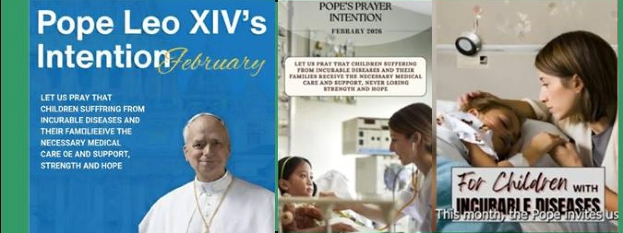 Popes intention Feb 444